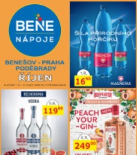Akční leták BENE NÁPOJE 