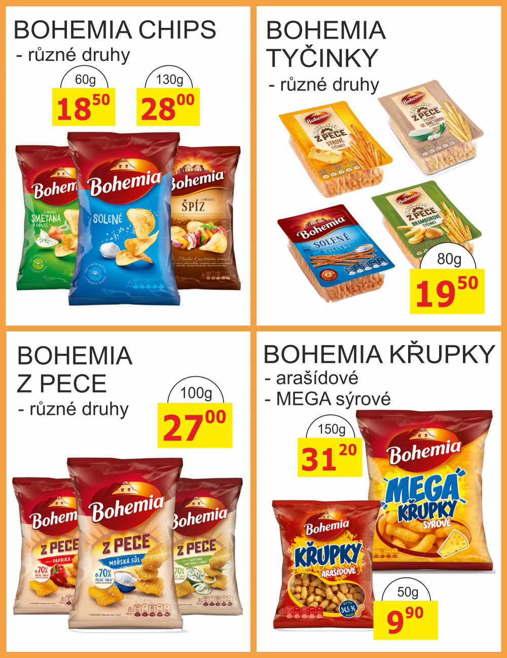 Leták BENE NÁPOJE leták - strana 20