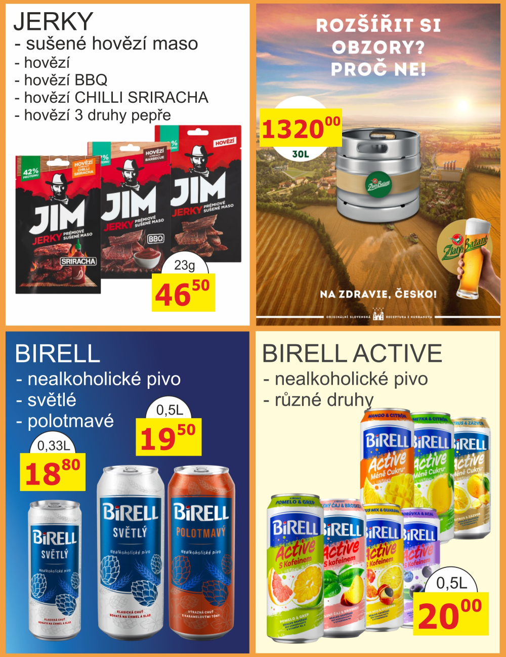 Leták BENE NÁPOJE leták - strana 22