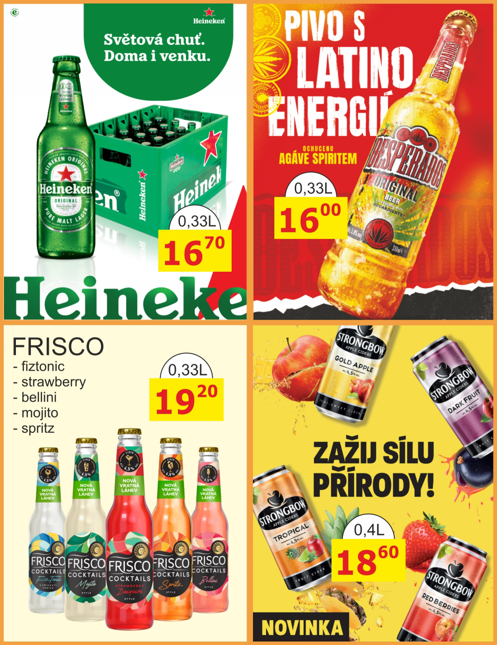 Leták BENE NÁPOJE leták - strana 23