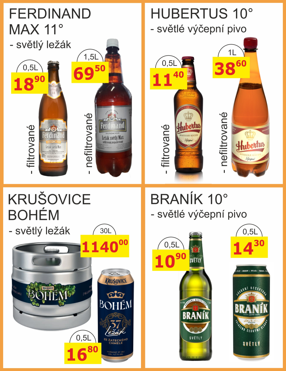 Leták BENE NÁPOJE leták - strana 26