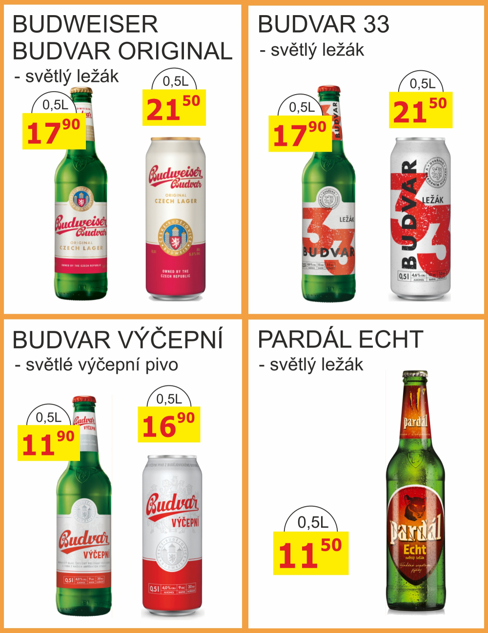 Leták BENE NÁPOJE leták - strana 27