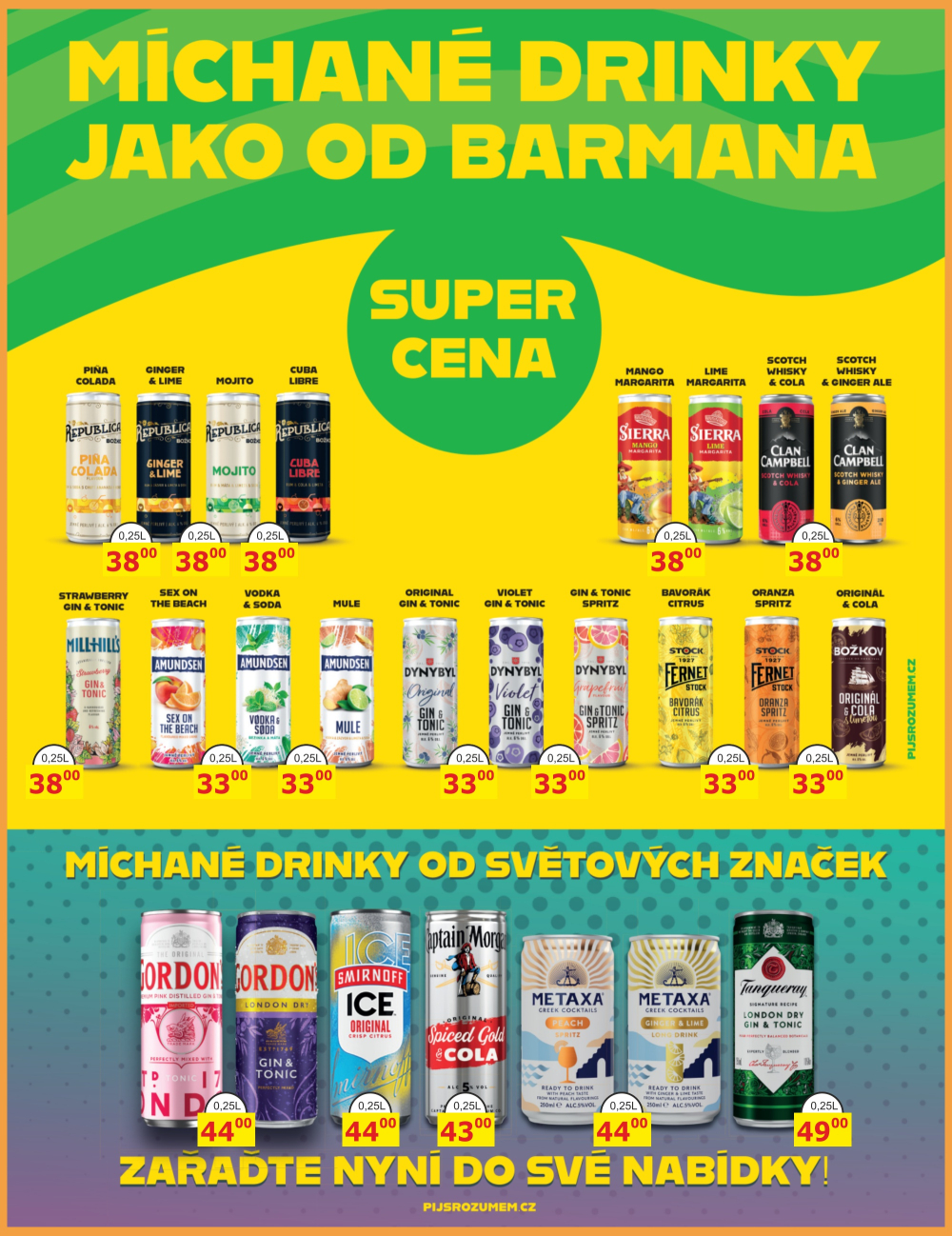 Leták BENE NÁPOJE leták - strana 29