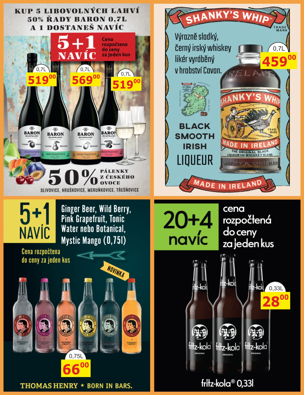 Leták BENE NÁPOJE leták - strana 42