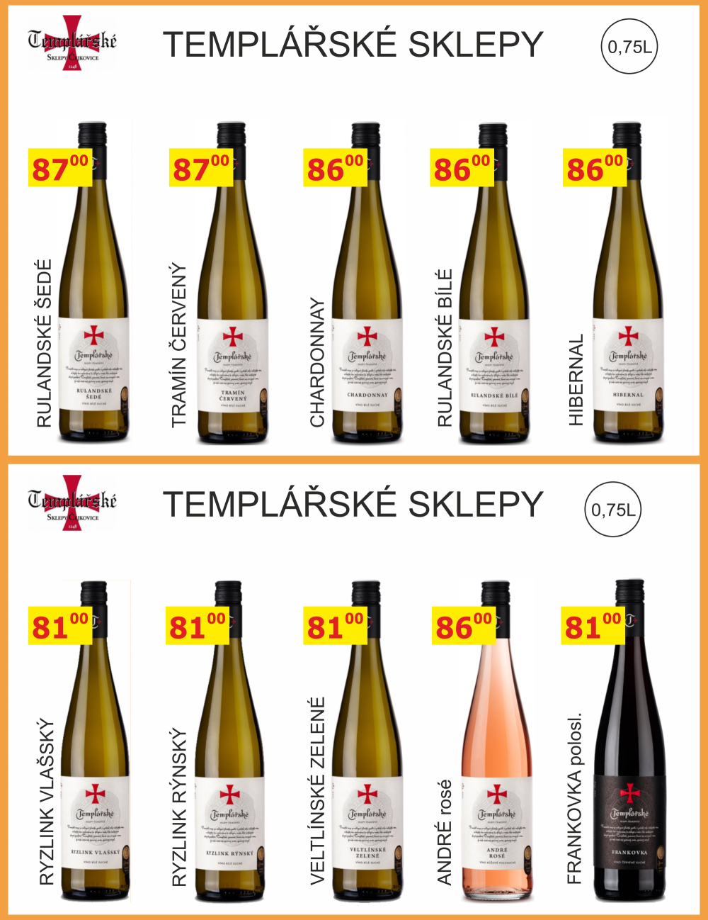 Leták BENE NÁPOJE leták - strana 52