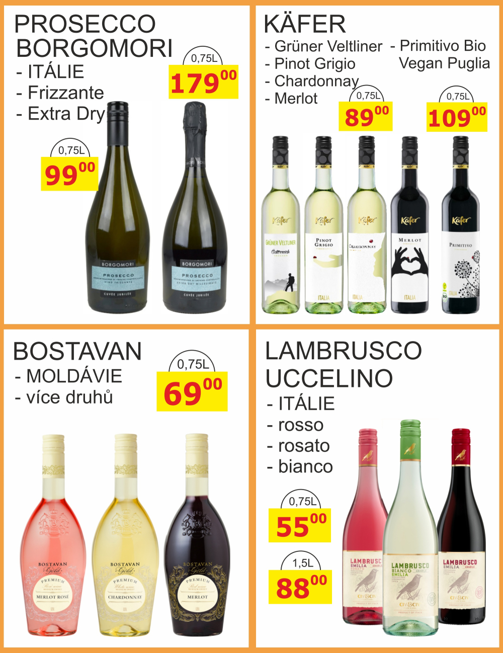 Leták BENE NÁPOJE leták - strana 55