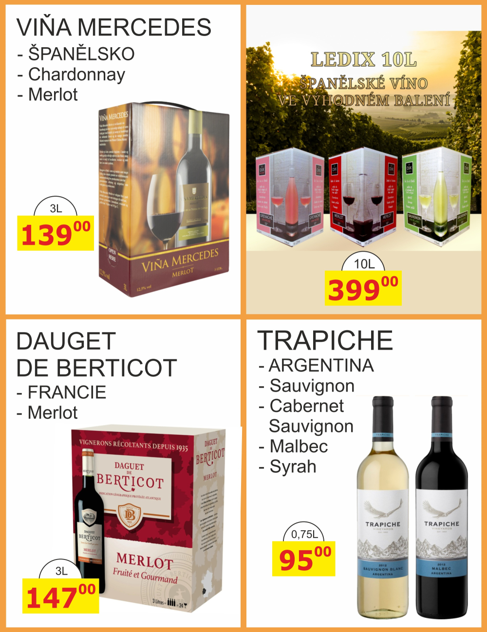 Leták BENE NÁPOJE leták - strana 56