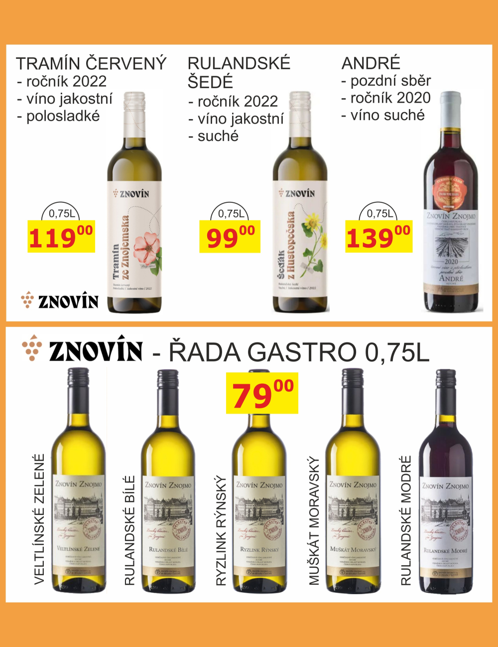 Leták BENE NÁPOJE leták - strana 61