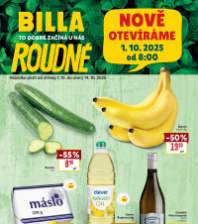 Akční leták BILLA  - Roudné, Plavská