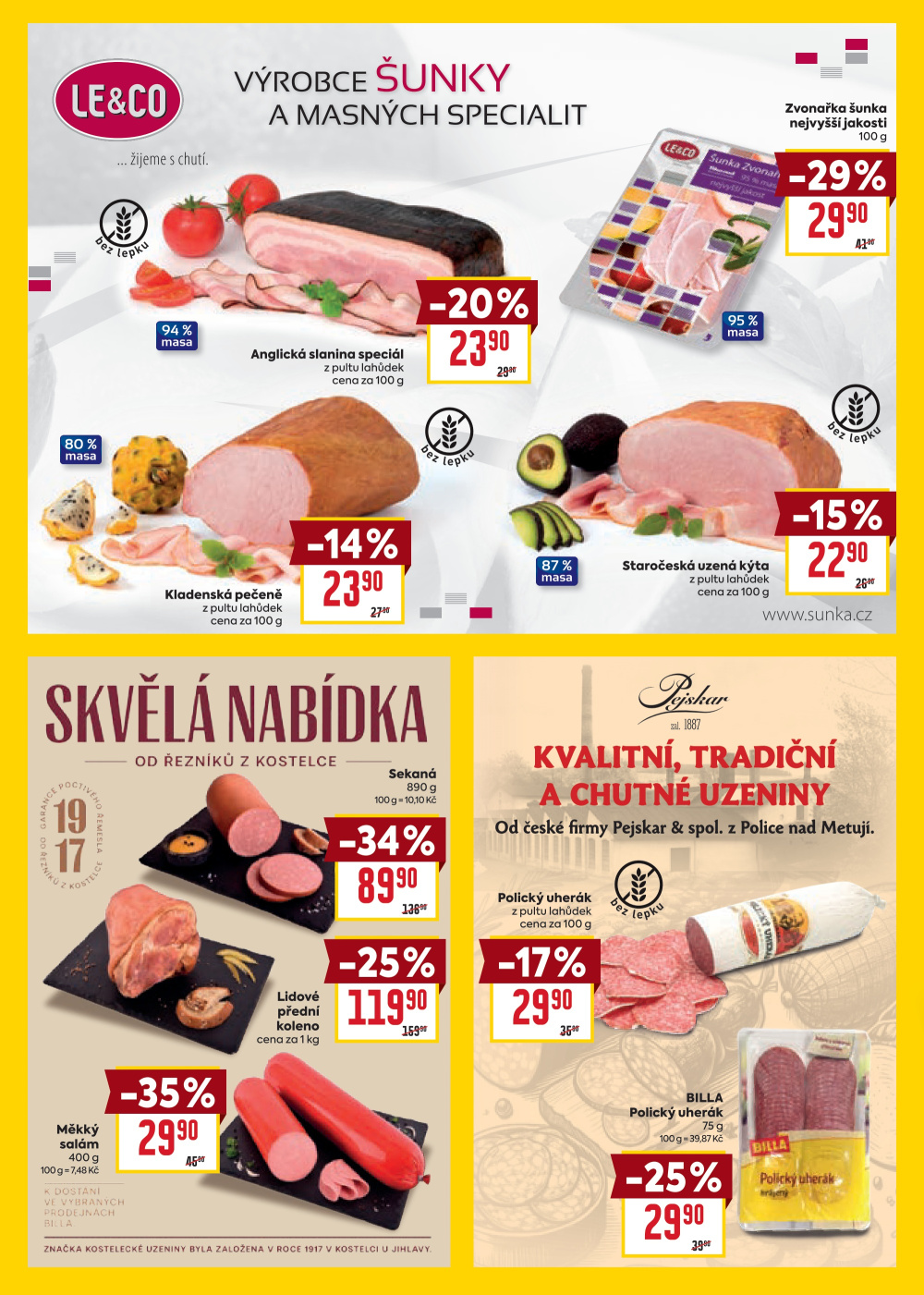 Leták BILLA velký leták - strana 10