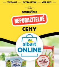 Akční leták Albert  - Doručíme neporazitelné ceny