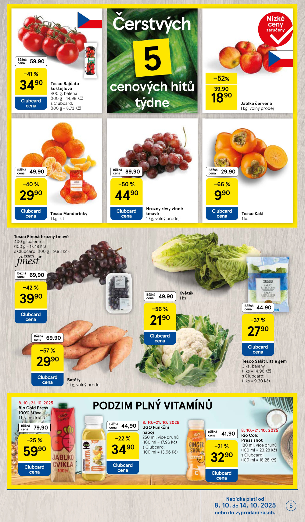 Leták Tesco hypermarket leták - strana 5