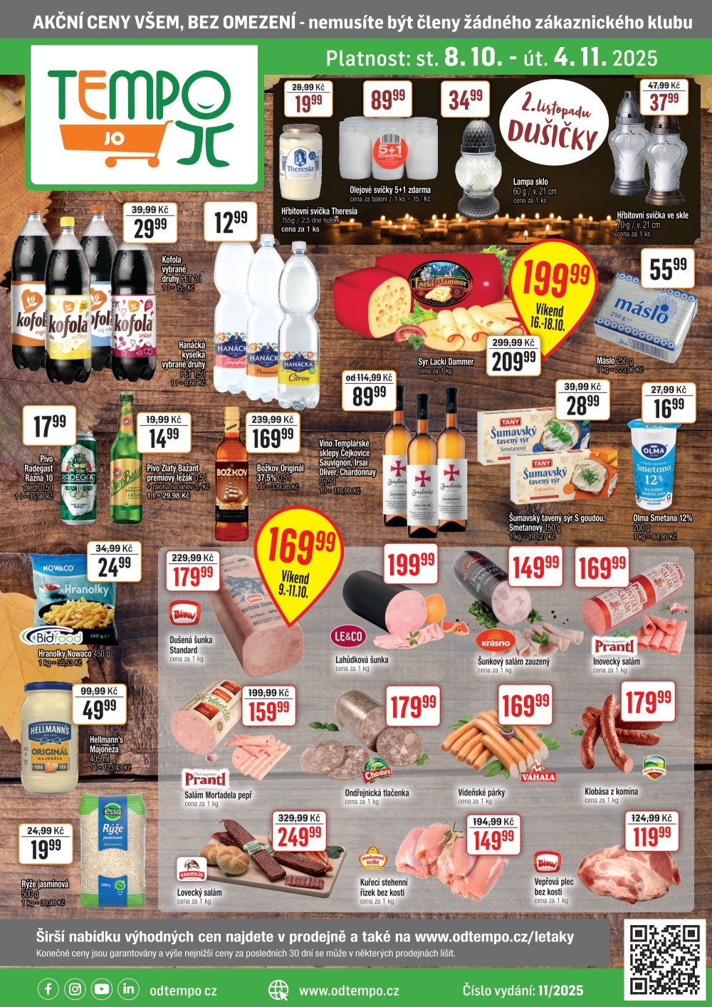 Leták TEMPO leták JO - strana 1