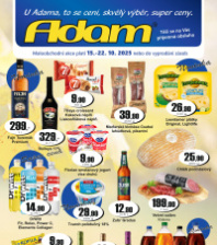 Akční leták ADAM POTRAVINY 