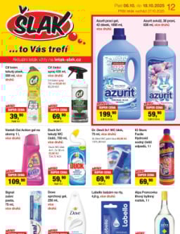 Šlak drogerie leták