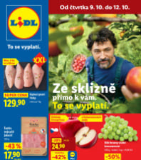 Akční leták Lidl  od čtvrtka