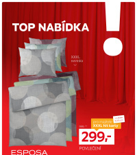 Akční leták XXXLutz  - TOP nabídka Povlečení Esposa