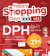 Akční leták XXXLutz  - Happy Shopping Days