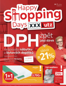 XXXLutz leták - Happy Shopping Days
