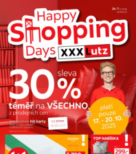 Akční leták XXXLutz  - Happy Shopping Days