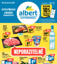 Akční leták Albert Supermarket  - Liberec, Dobiášova