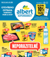 Akční leták Albert Supermarket  - Ostrava, Varenská