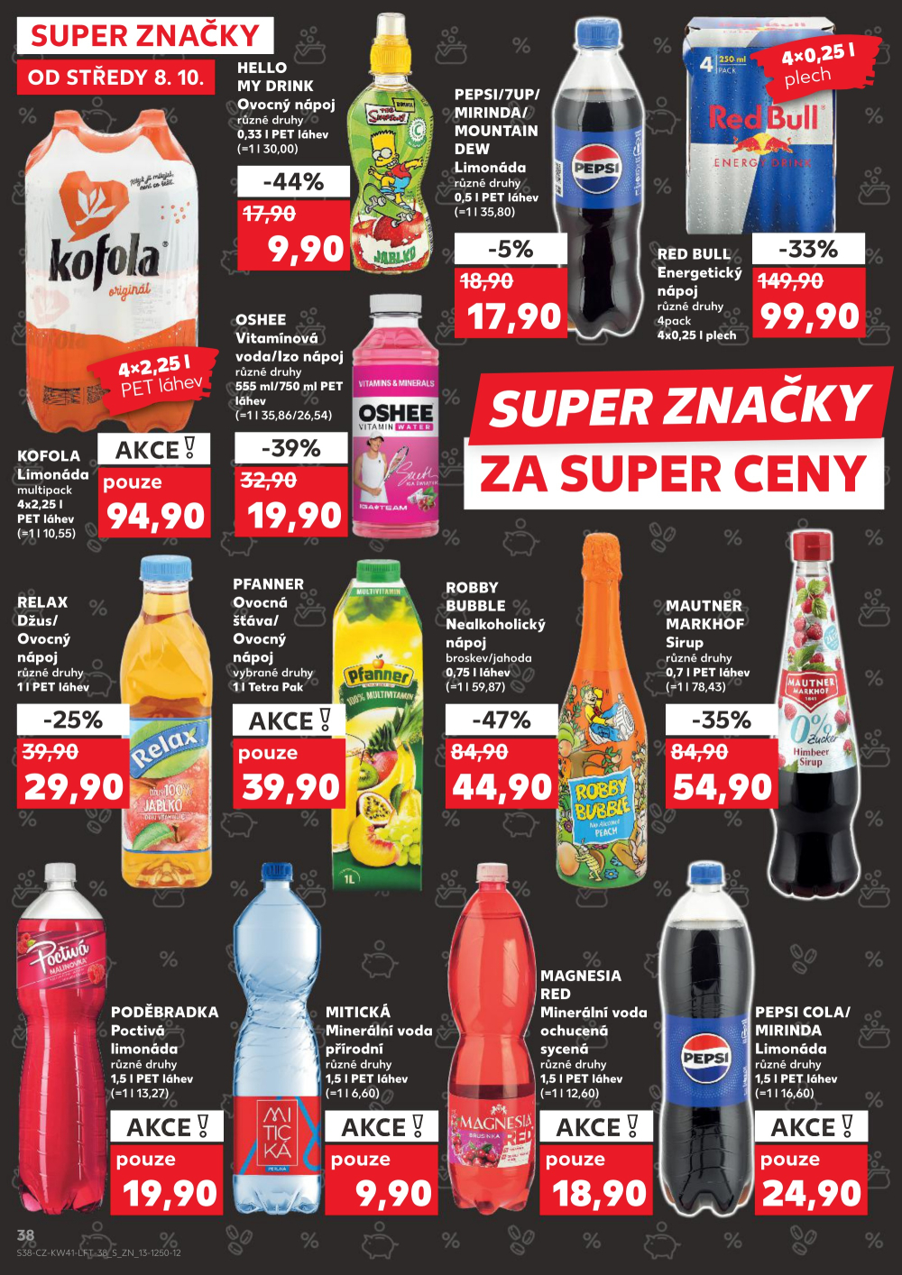 Leták Kaufland leták Liberec - Rochlice - strana 38