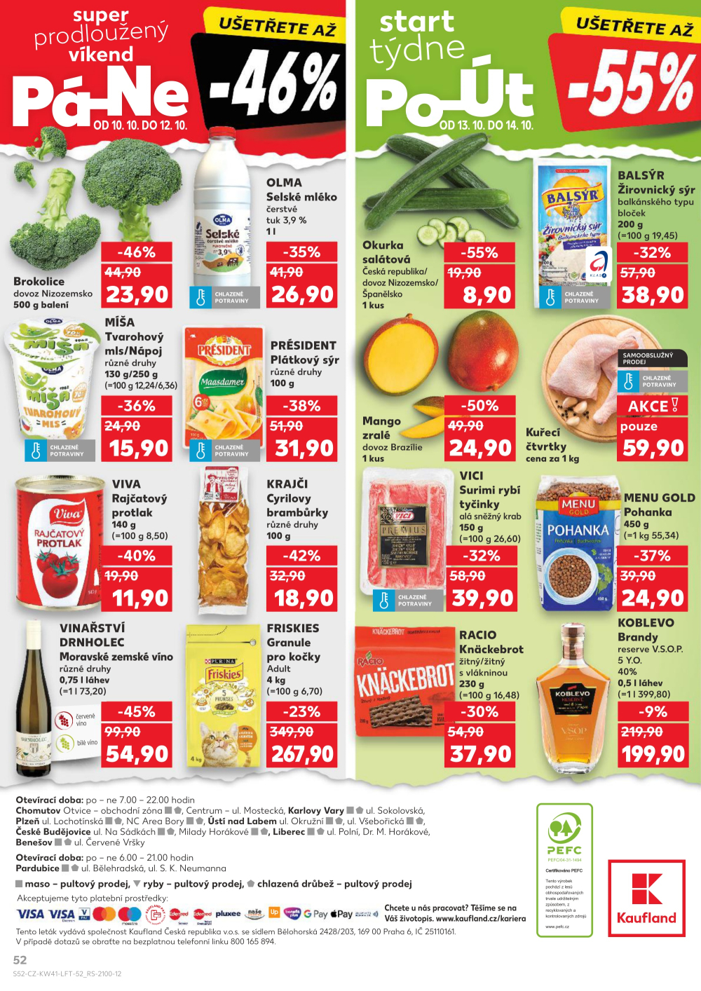 Leták Kaufland leták Liberec - Rochlice - strana 52