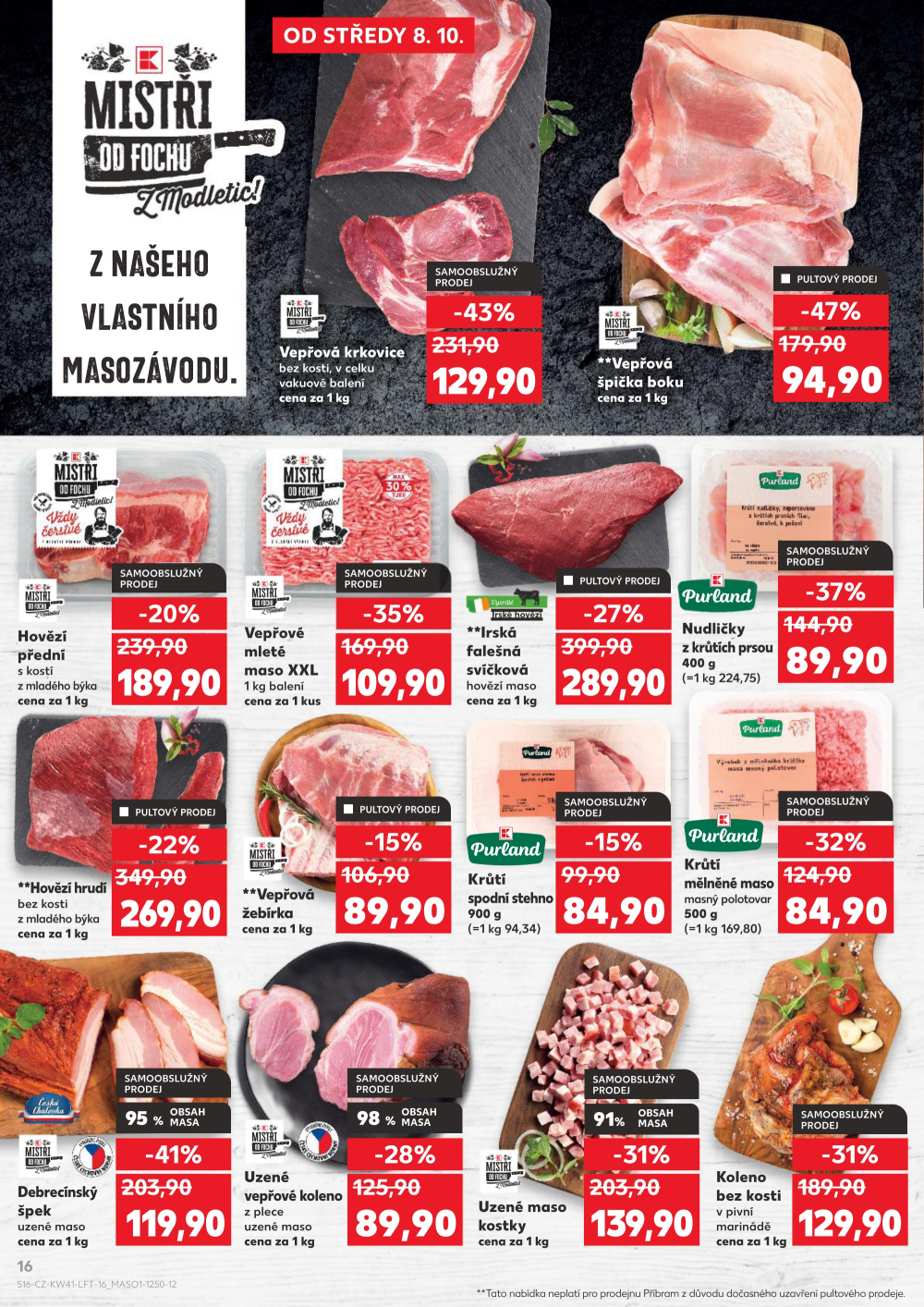 Leták Kaufland leták Nymburk - strana 16