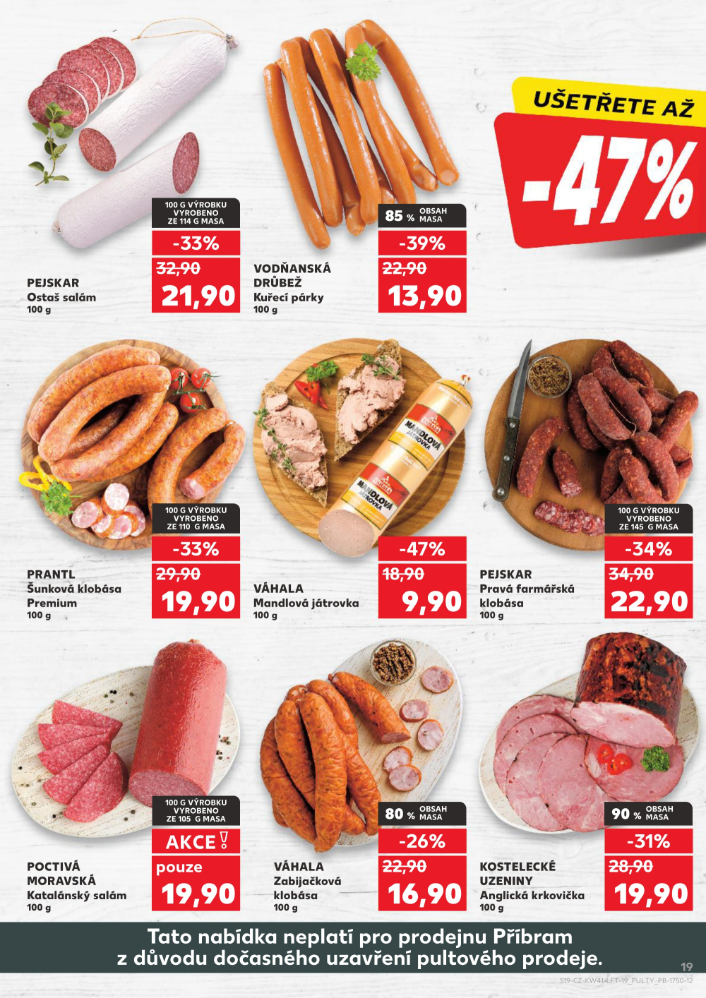 Leták Kaufland leták Nymburk - strana 19