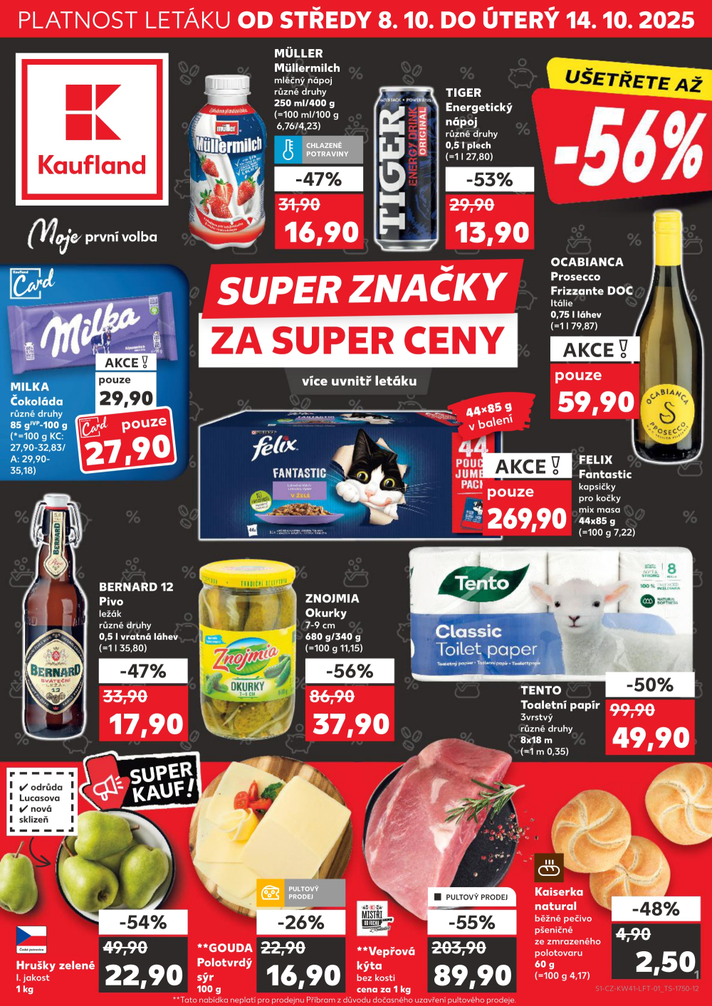 Leták Kaufland leták Nymburk - strana 1