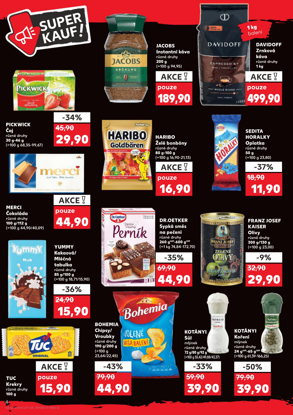 Leták Kaufland leták Nymburk - strana 4