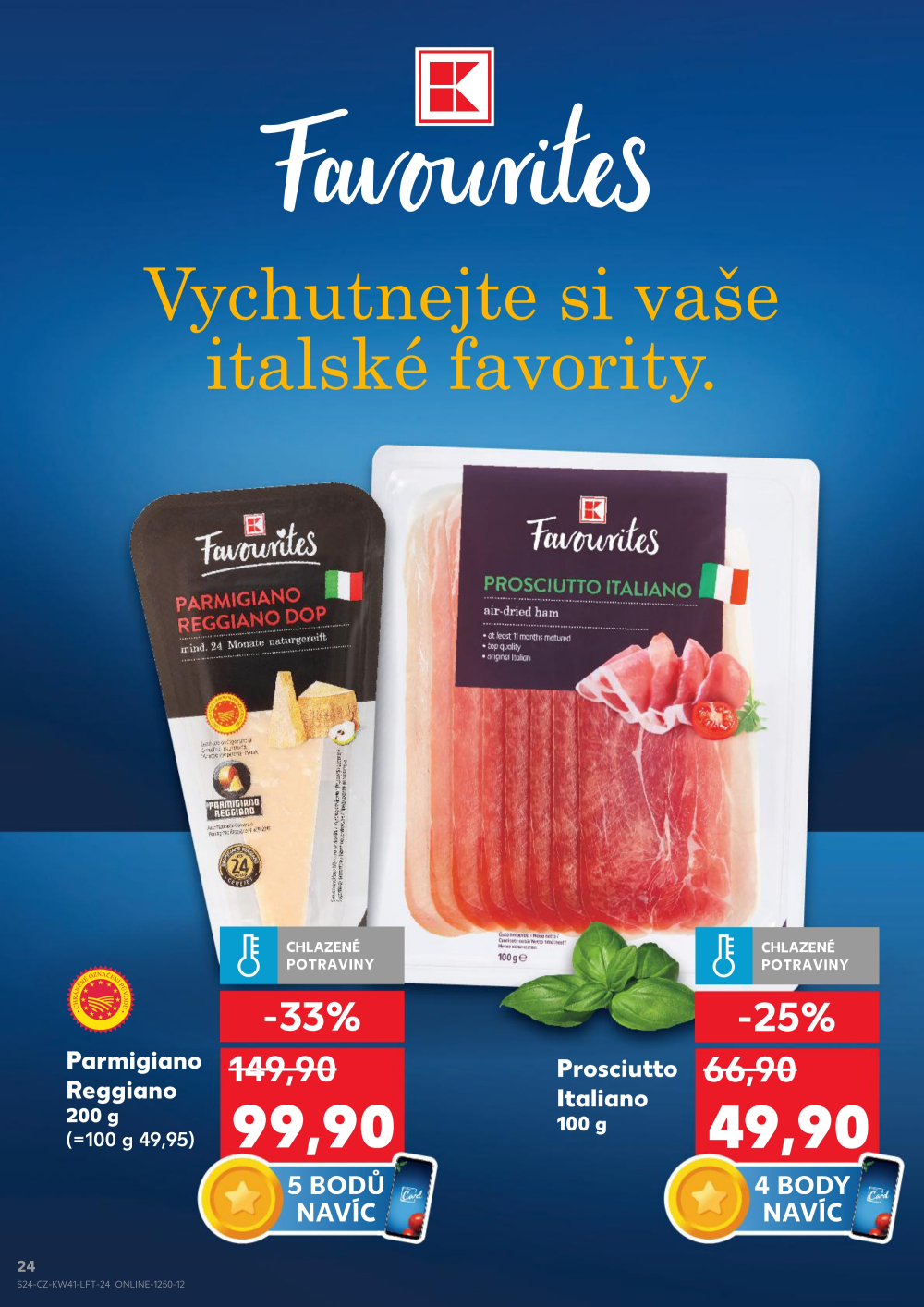Leták Kaufland leták Praha 9 - Hloubětín - strana 24