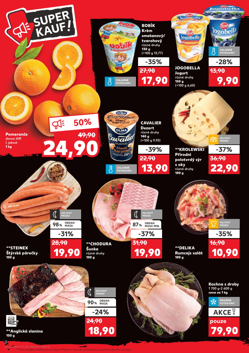 Leták Kaufland leták Praha 9 - Hloubětín - strana 2