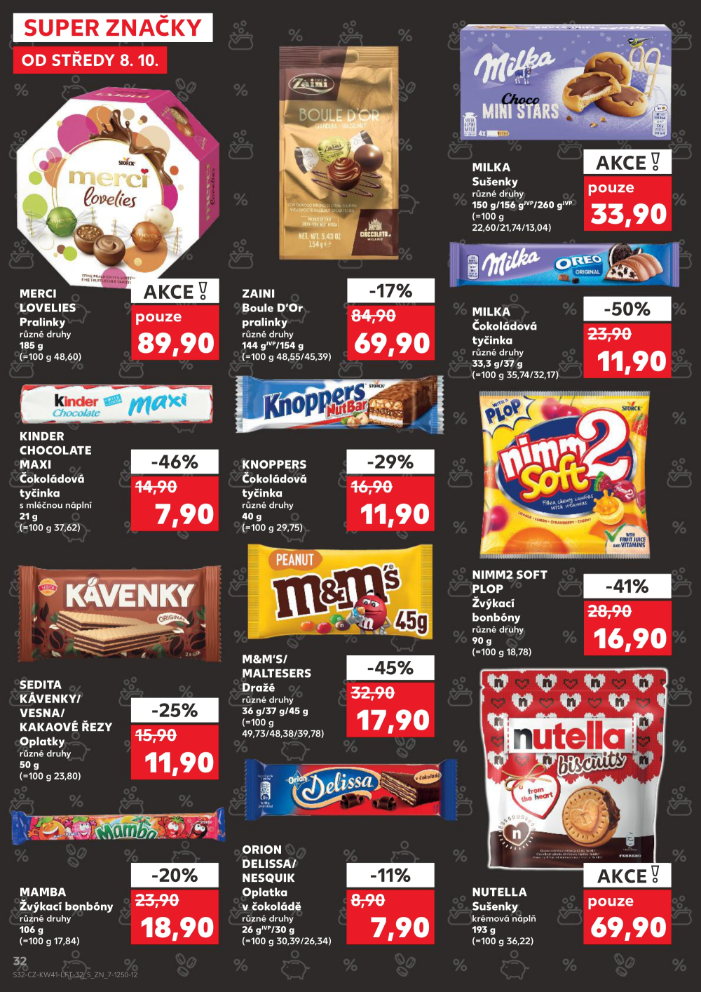 Leták Kaufland leták Praha 9 - Hloubětín - strana 32