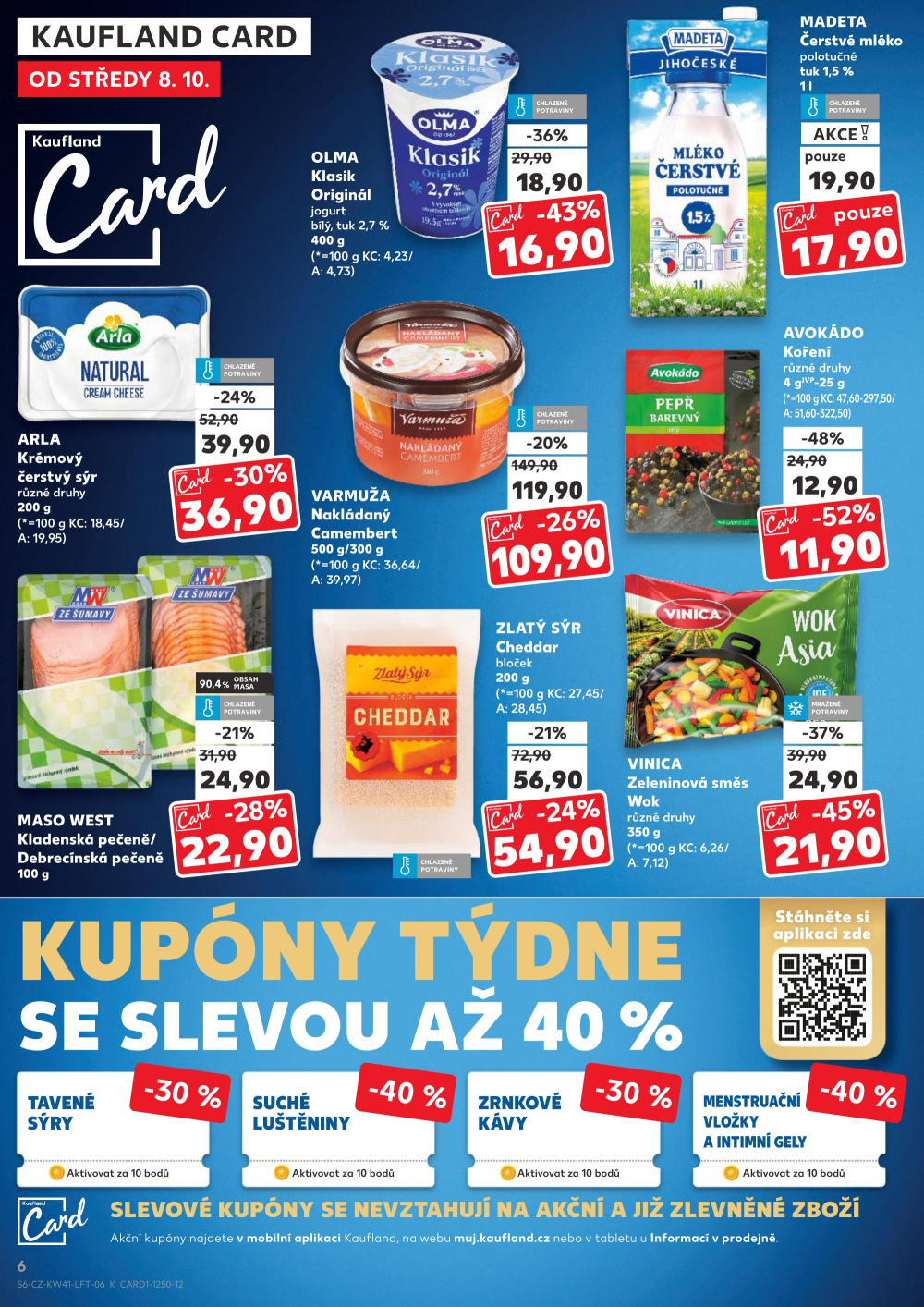 Leták Kaufland leták Praha 9 - Hloubětín - strana 6