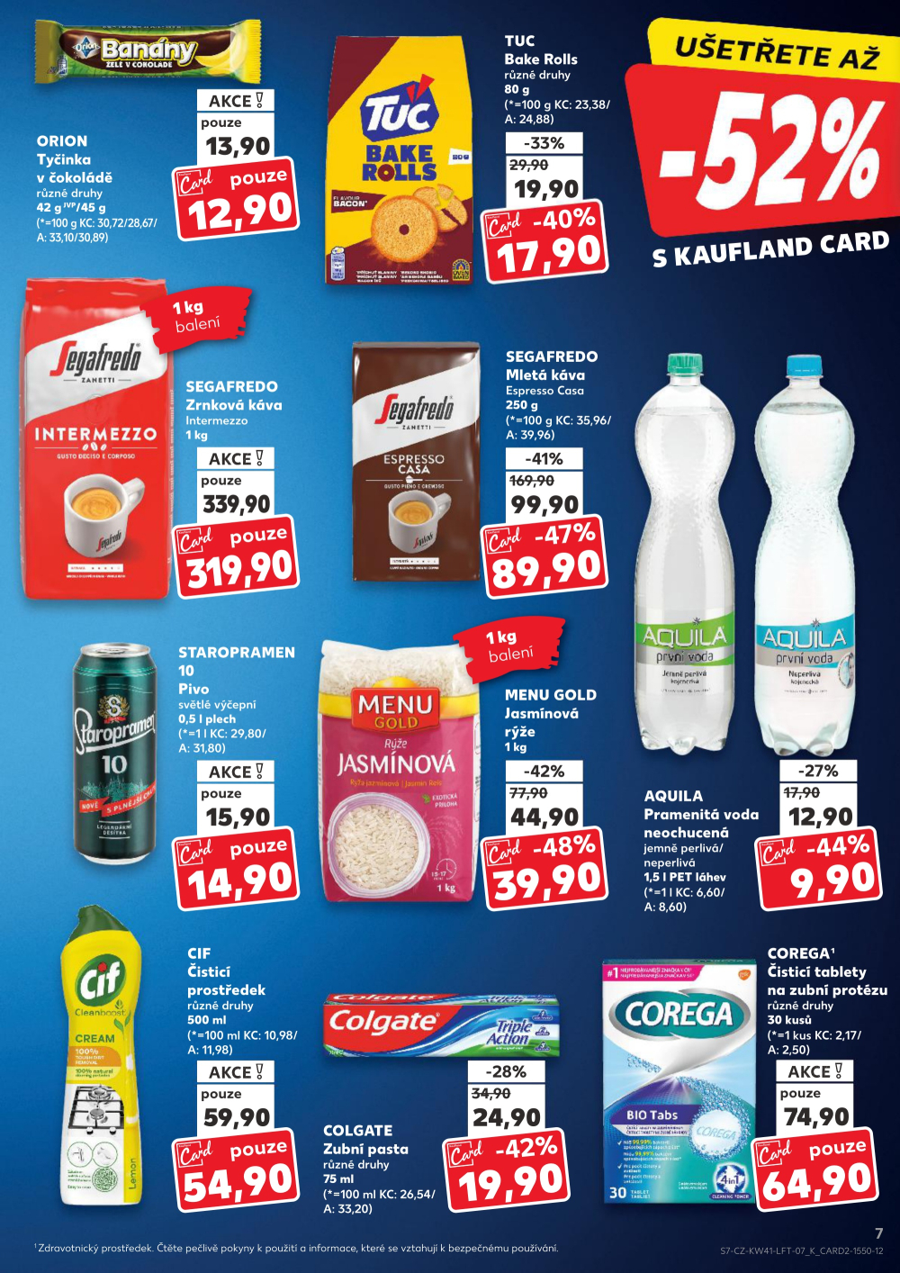Leták Kaufland leták Praha 9 - Hloubětín - strana 7