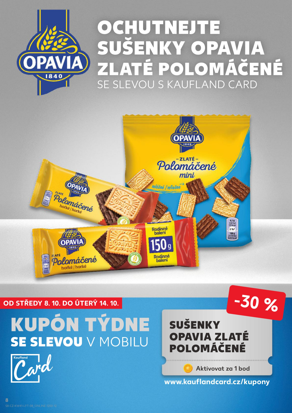 Leták Kaufland leták Praha 9 - Hloubětín - strana 8