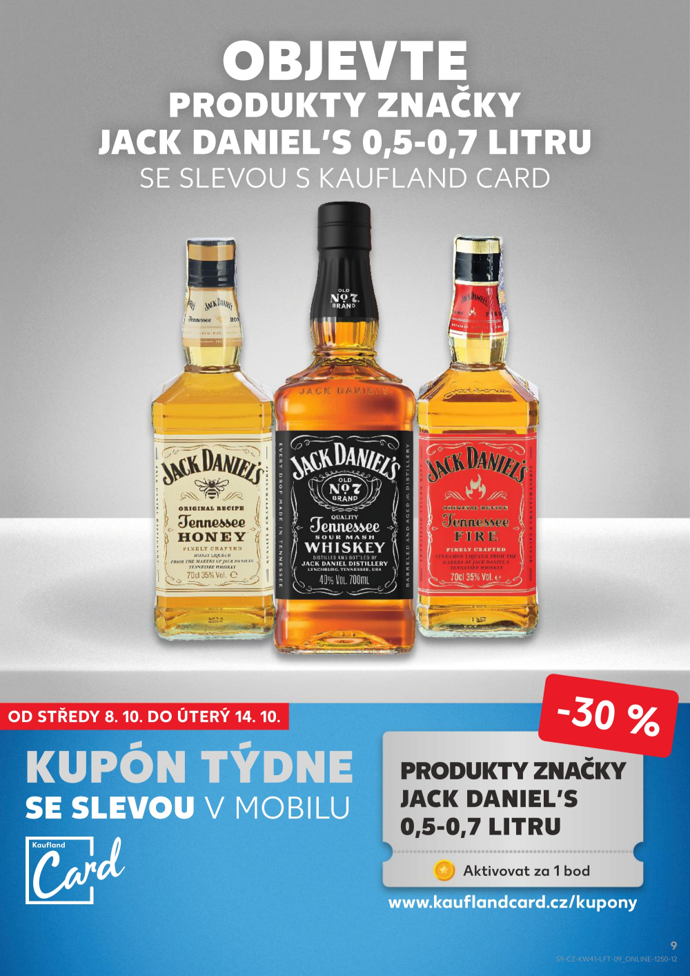 Leták Kaufland leták Praha 9 - Hloubětín - strana 9