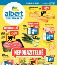 Akční leták Albert Supermarket 