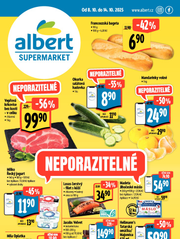 Albert Supermarket leták