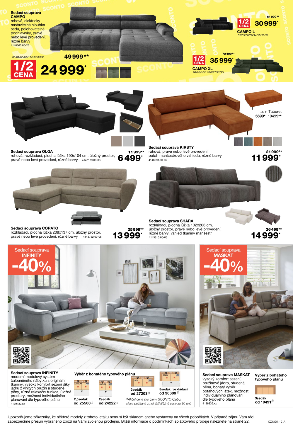 Leták SCONTO Nábytek leták - strana 10