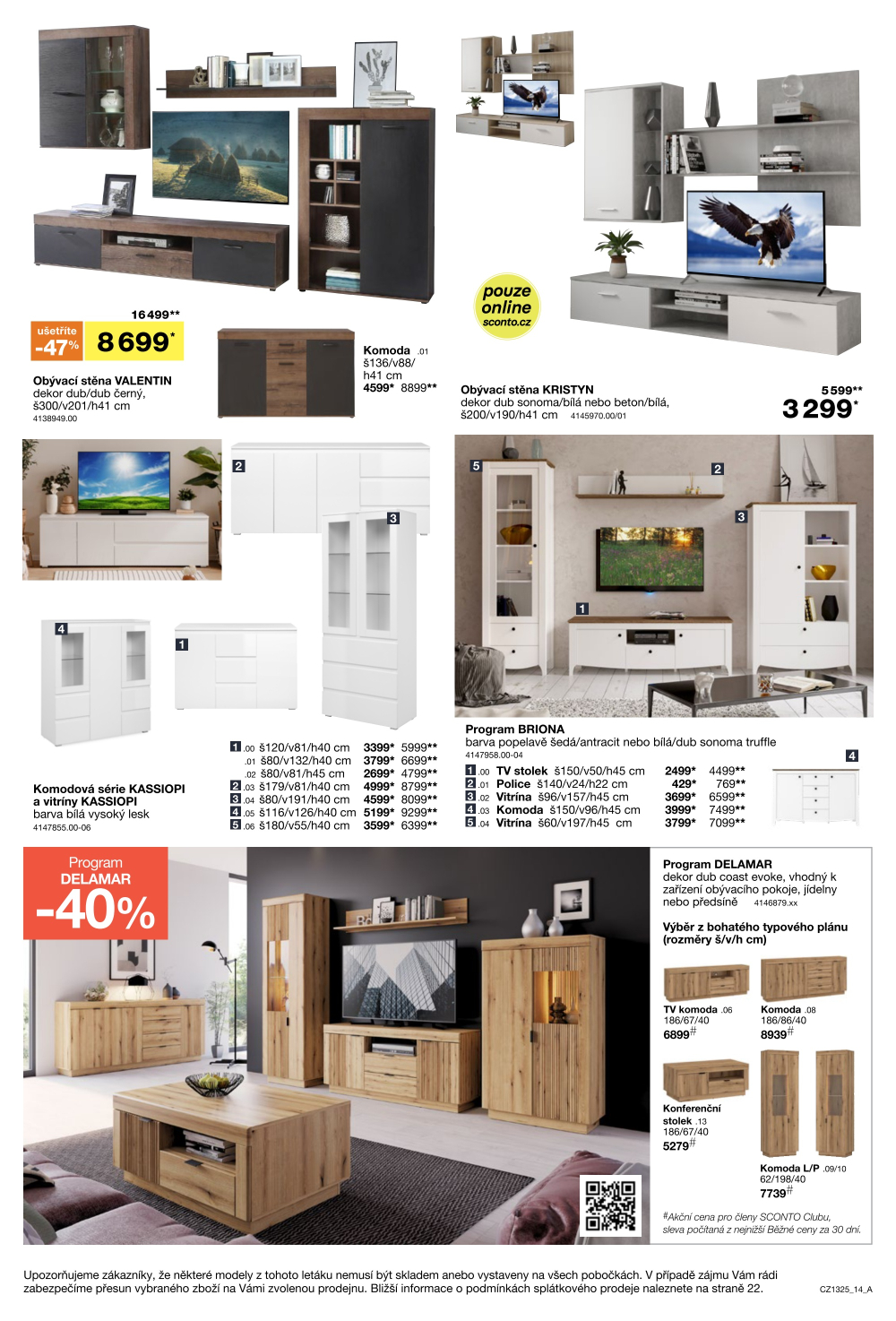 Leták SCONTO Nábytek leták - strana 14