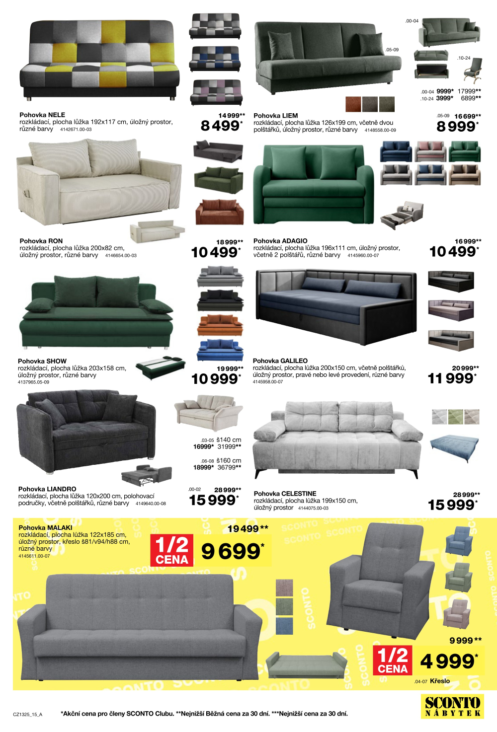 Leták SCONTO Nábytek leták - strana 15