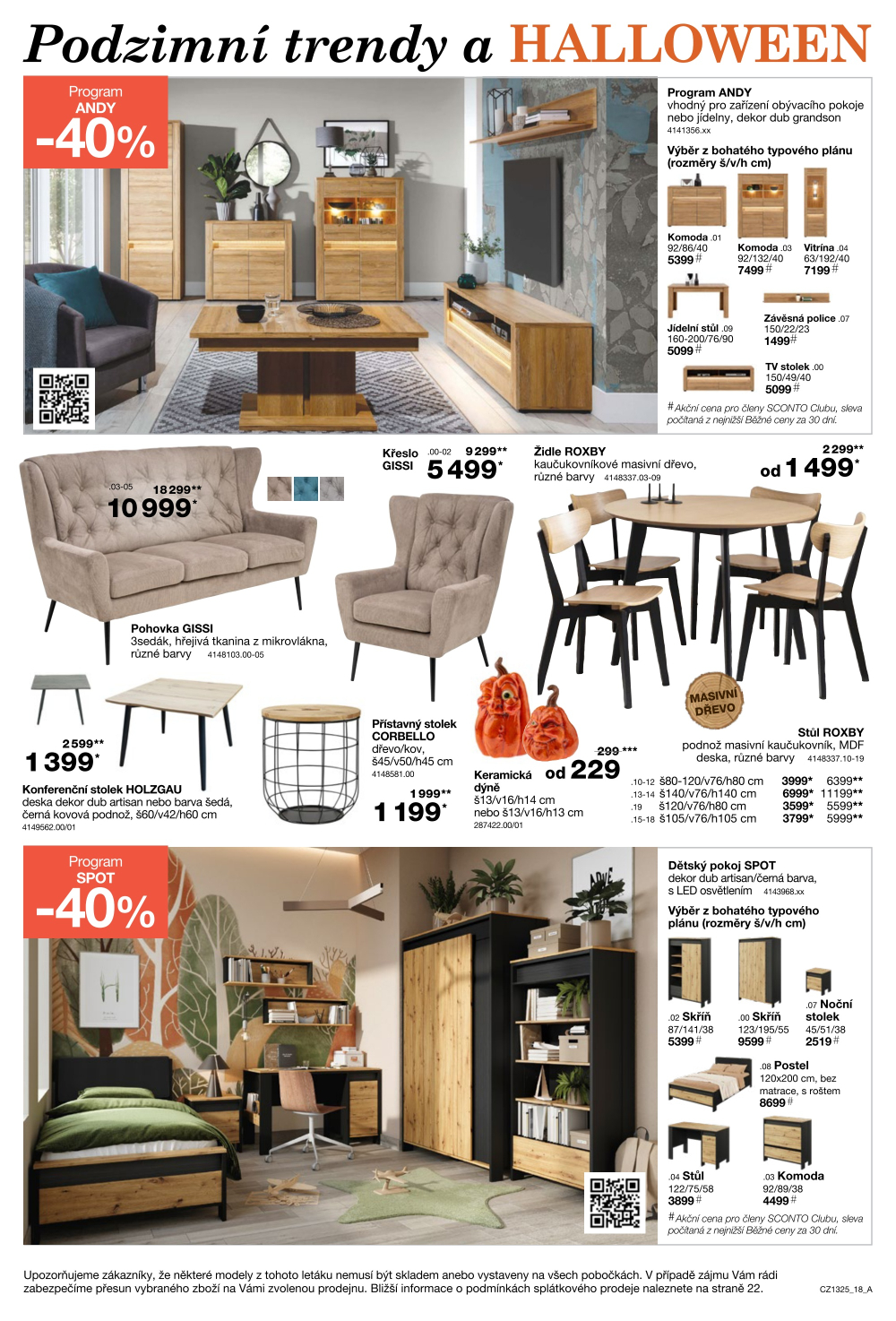 Leták SCONTO Nábytek leták - strana 18