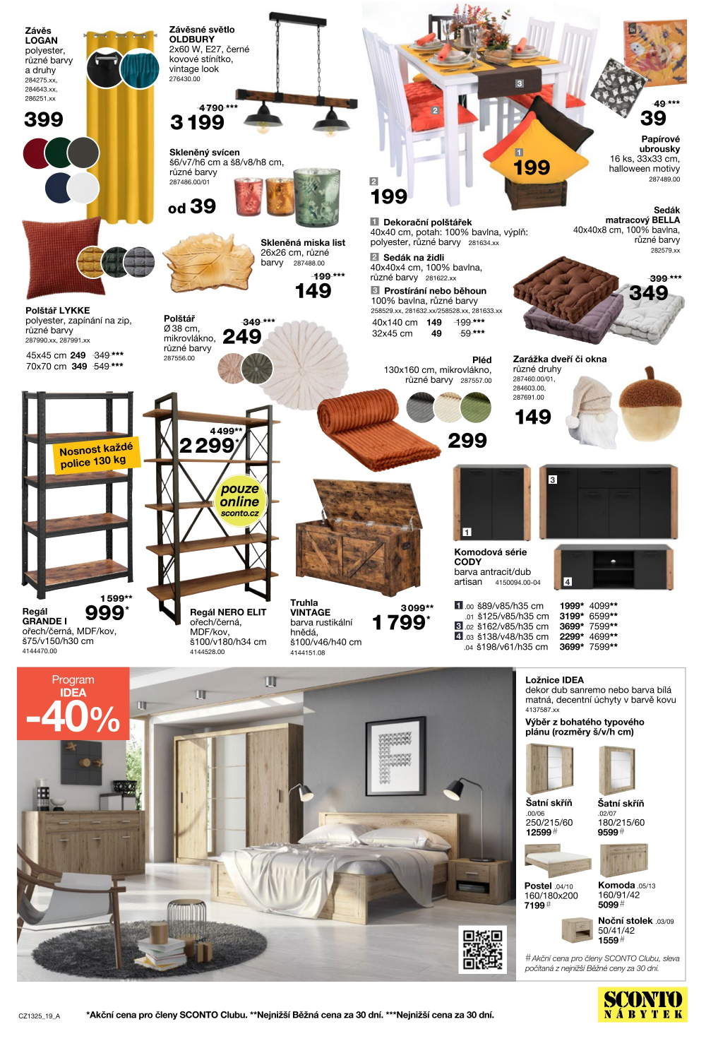 Leták SCONTO Nábytek leták - strana 19