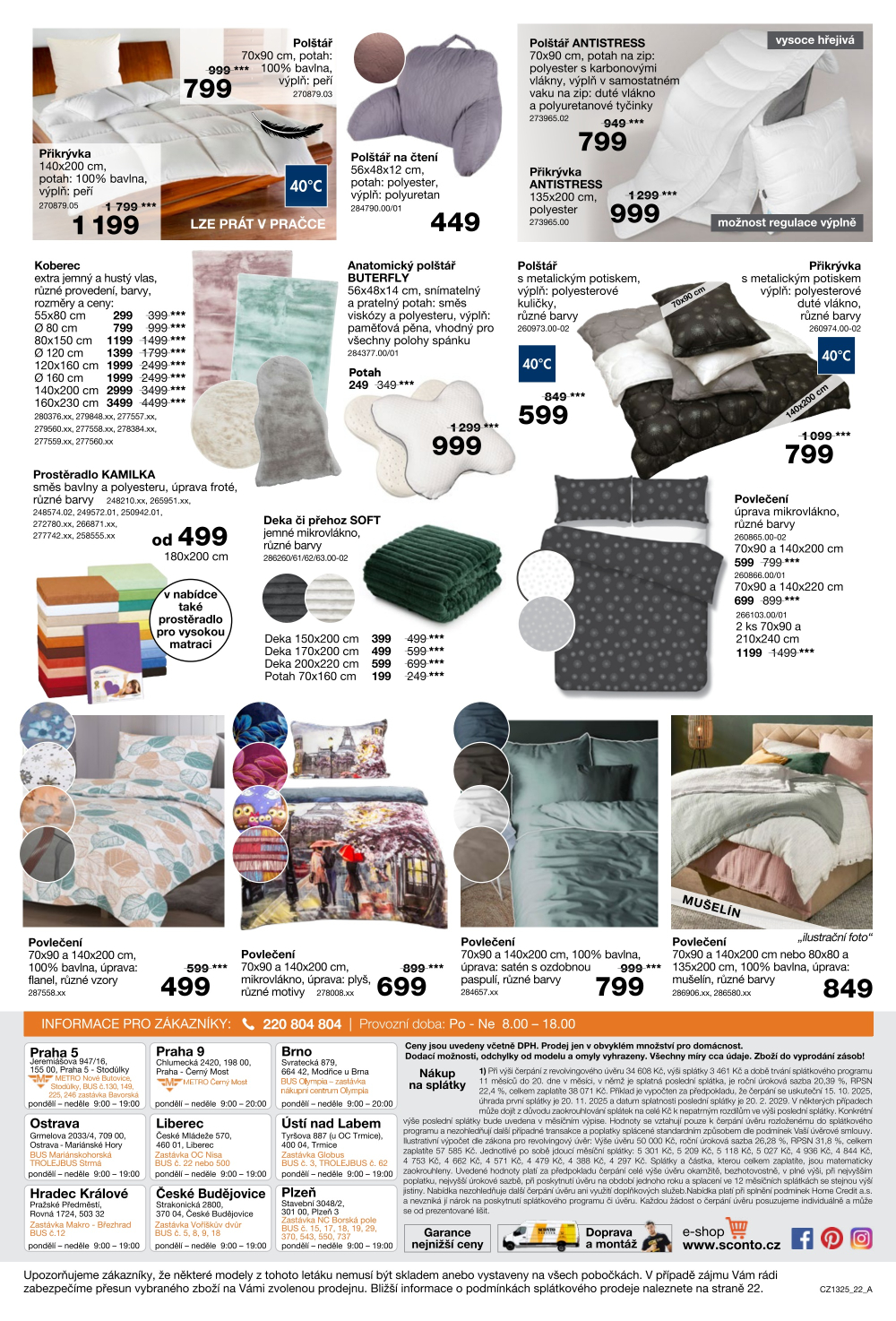 Leták SCONTO Nábytek leták - strana 22