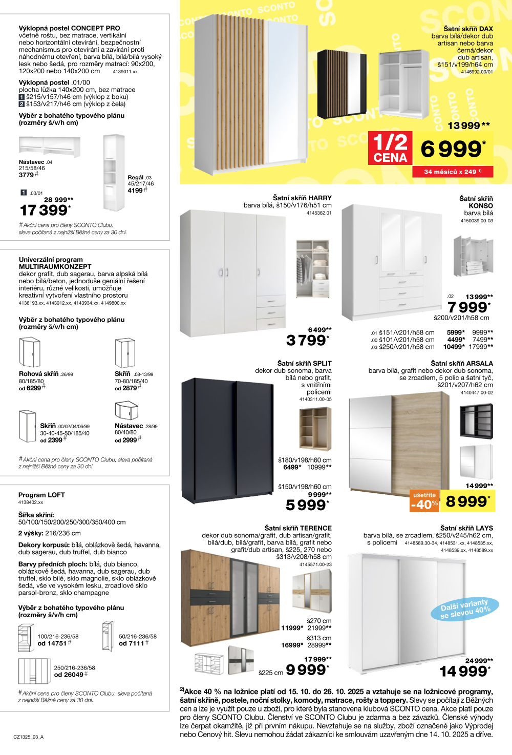 Leták SCONTO Nábytek leták - strana 3