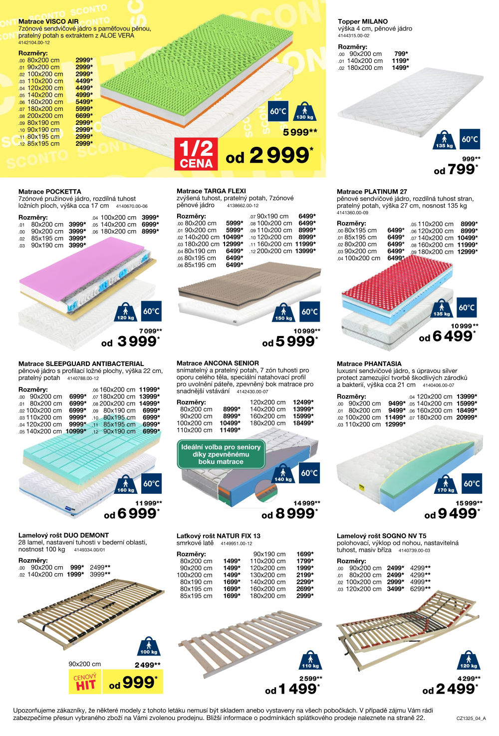 Leták SCONTO Nábytek leták - strana 4