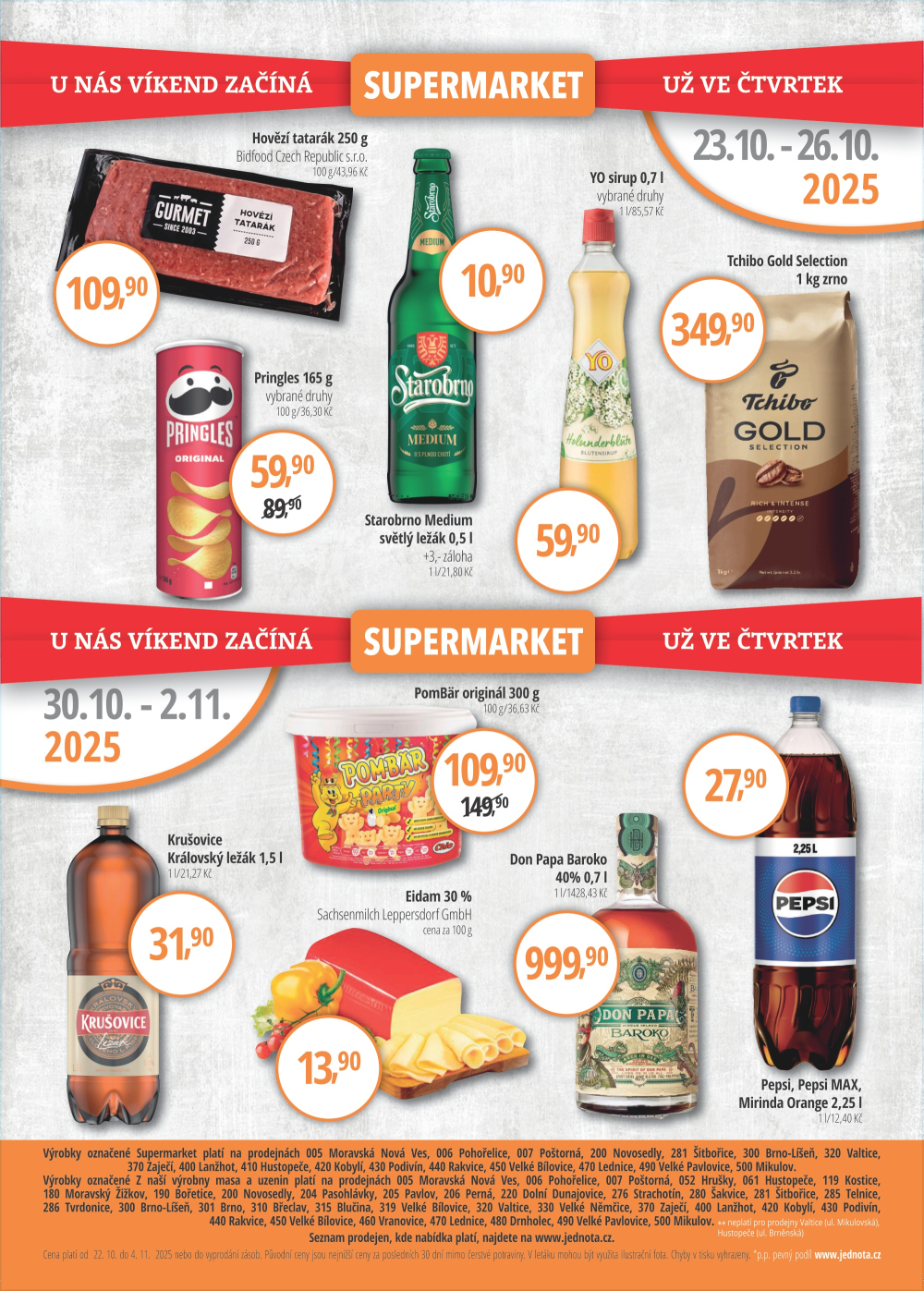 Leták Jednota Mikulov leták - strana 14